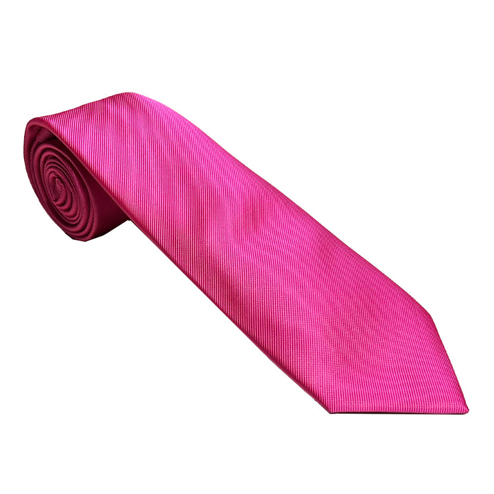 Solid Woven Tie by NYM