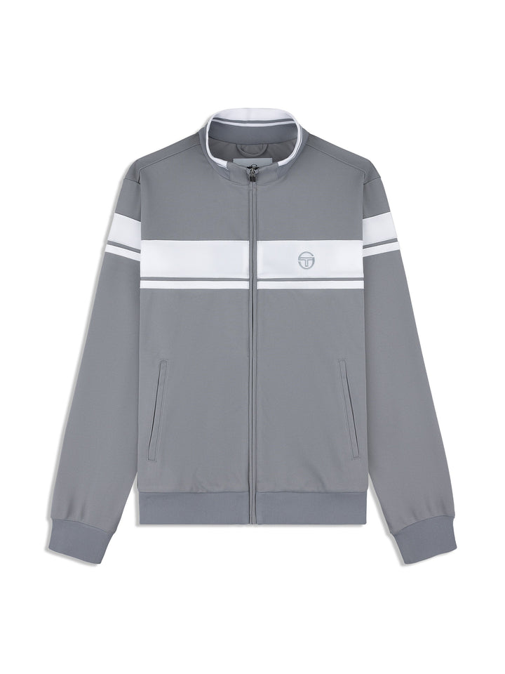 Sergio Tacchini Damarindo Maritime Blue Track Jacket and Track Pants Set-Sleet/White