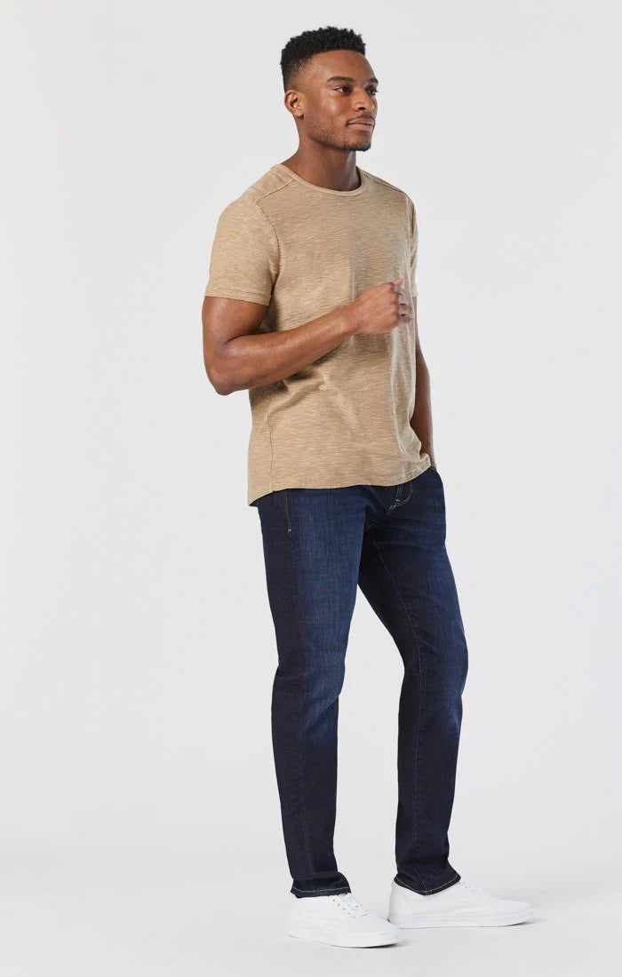 Mavi "Jake" Slim Leg Jeans - Rinse Brushed Feather - pants | New York Man Suits