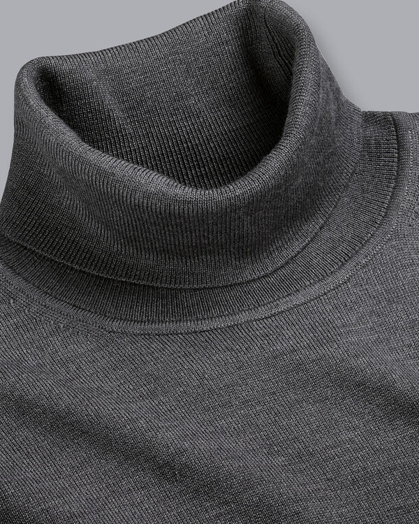 New York Man Brand Solid Cotton Blend Regular Fit Turtle Neck Sweater