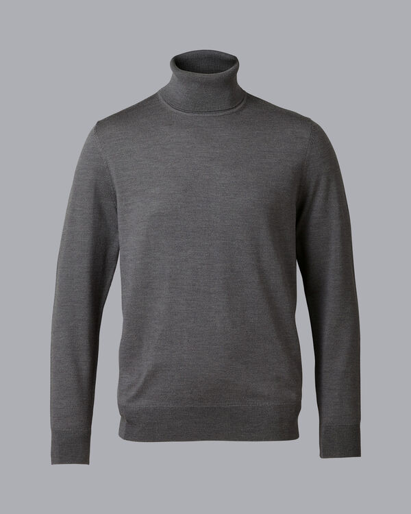 New York Man Brand Solid Cotton Blend Regular Fit Turtle Neck Sweater