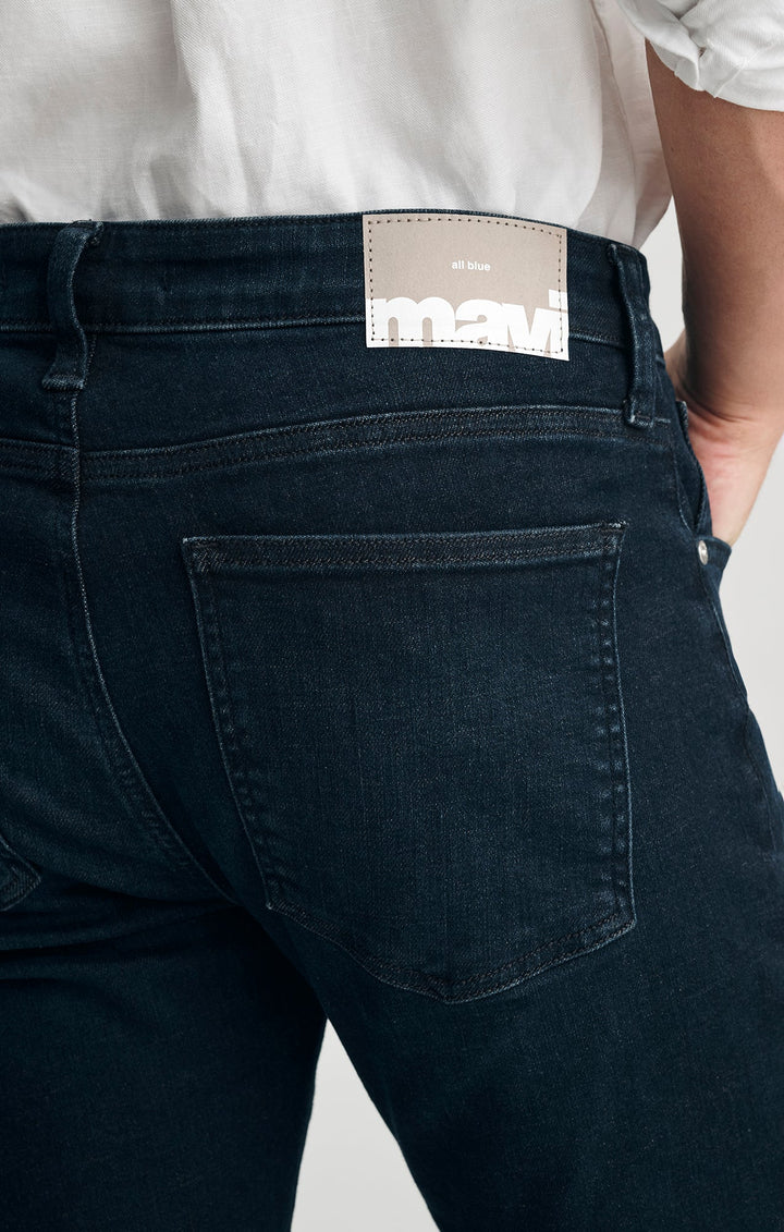 Mavi Marcus dark indigo jeans pocket detail