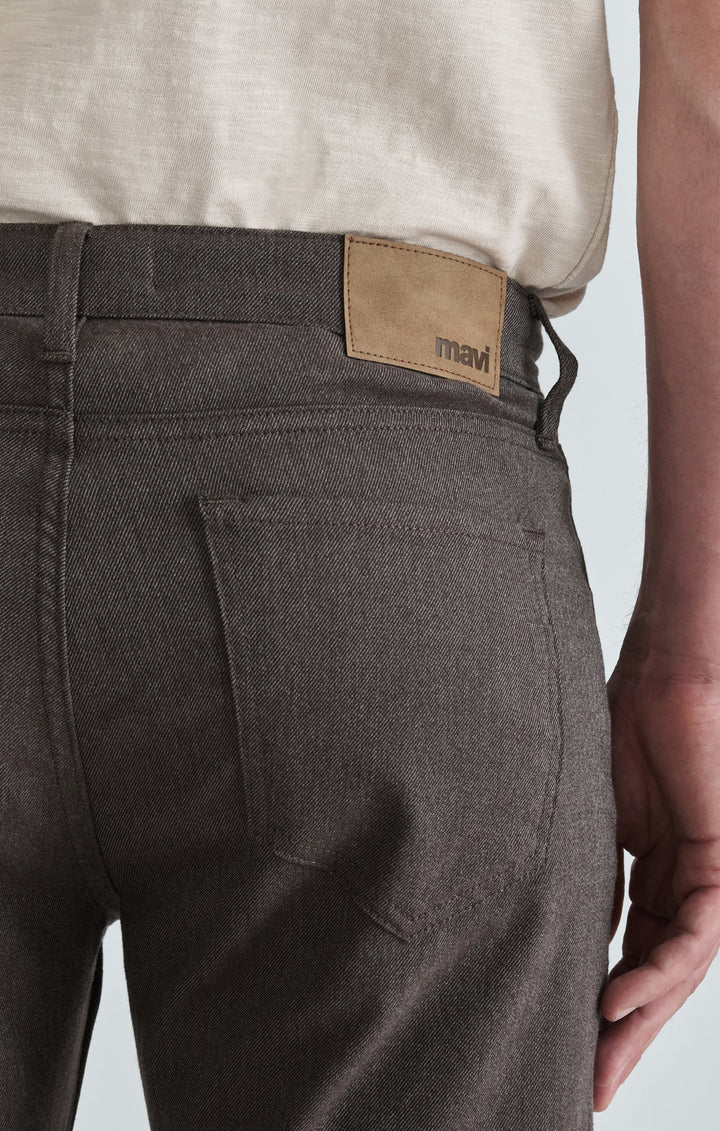 Mavi Marcus brown Wool Touch pants side view