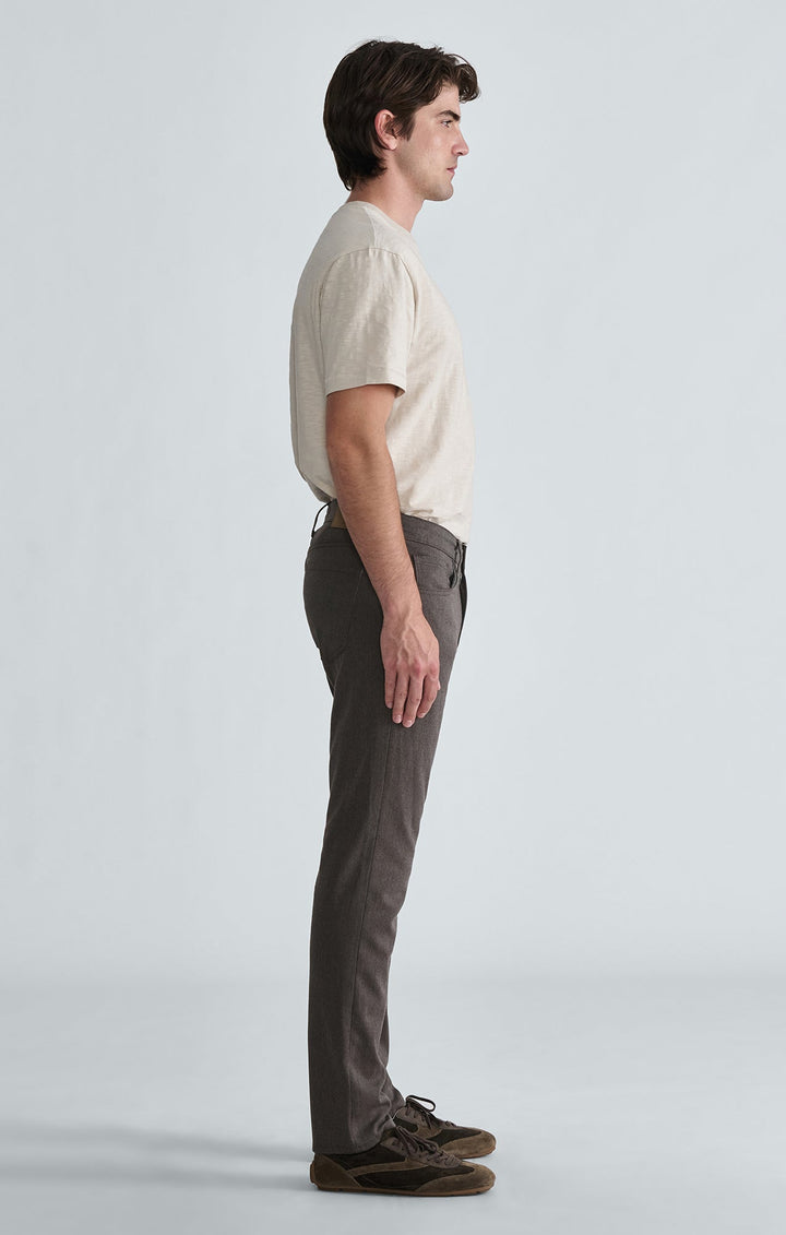 Mavi Marcus brown Wool Touch pants - back view