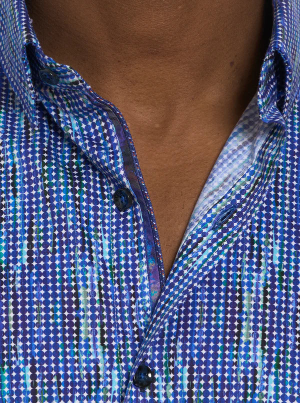 Robert Graham FrankHauser Multi Color Long Sleeve Woven Shirt-Multi - menswear - view 2 | New York Man Suits