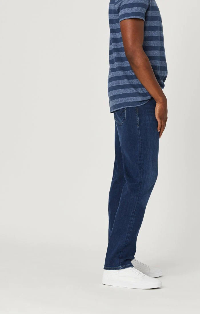 Mavi Jeans Marcus Slim Straight Jeans-Dark Blue Supermove