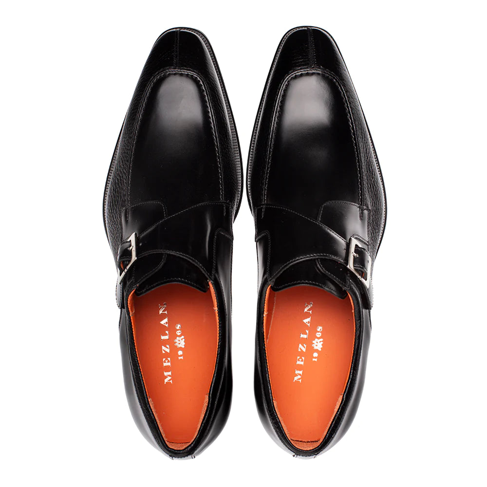 mezlan dress shoes Style: Gigolo-Black 7.5 C&E Men's Made in Spain Full leather sole Cap toe lace Mezlan Fratello Cognac Pebbled Leather
