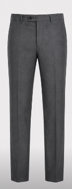 Avivi Collection Mid Grey 2 Button Slim Fit  Wool Suit