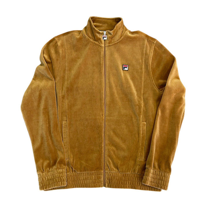 Fila Velour O-FIT Tracksuit - Wheat