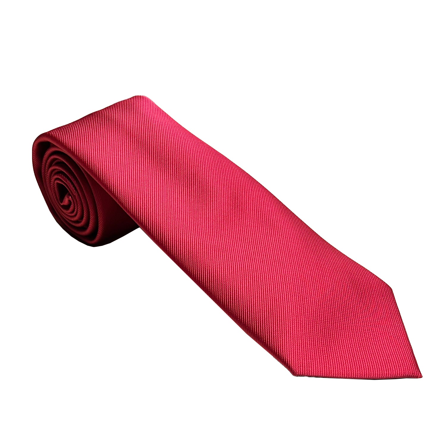 Solid Woven Tie by NYM - tie - view 2 | New York Man Suits