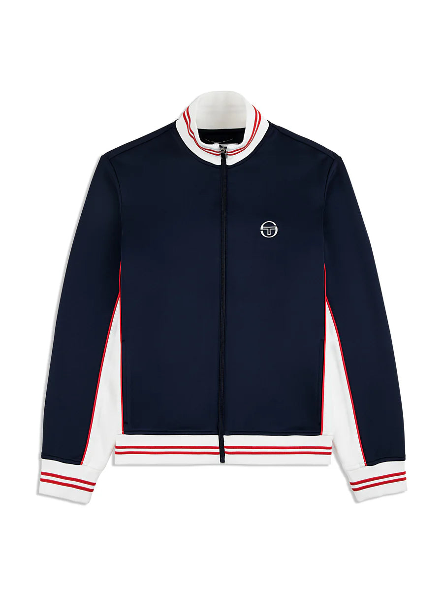 Sergio Tacchini Melfi Diver Track Jacket - Maritime Blue - tracksuit | New York Man Suits