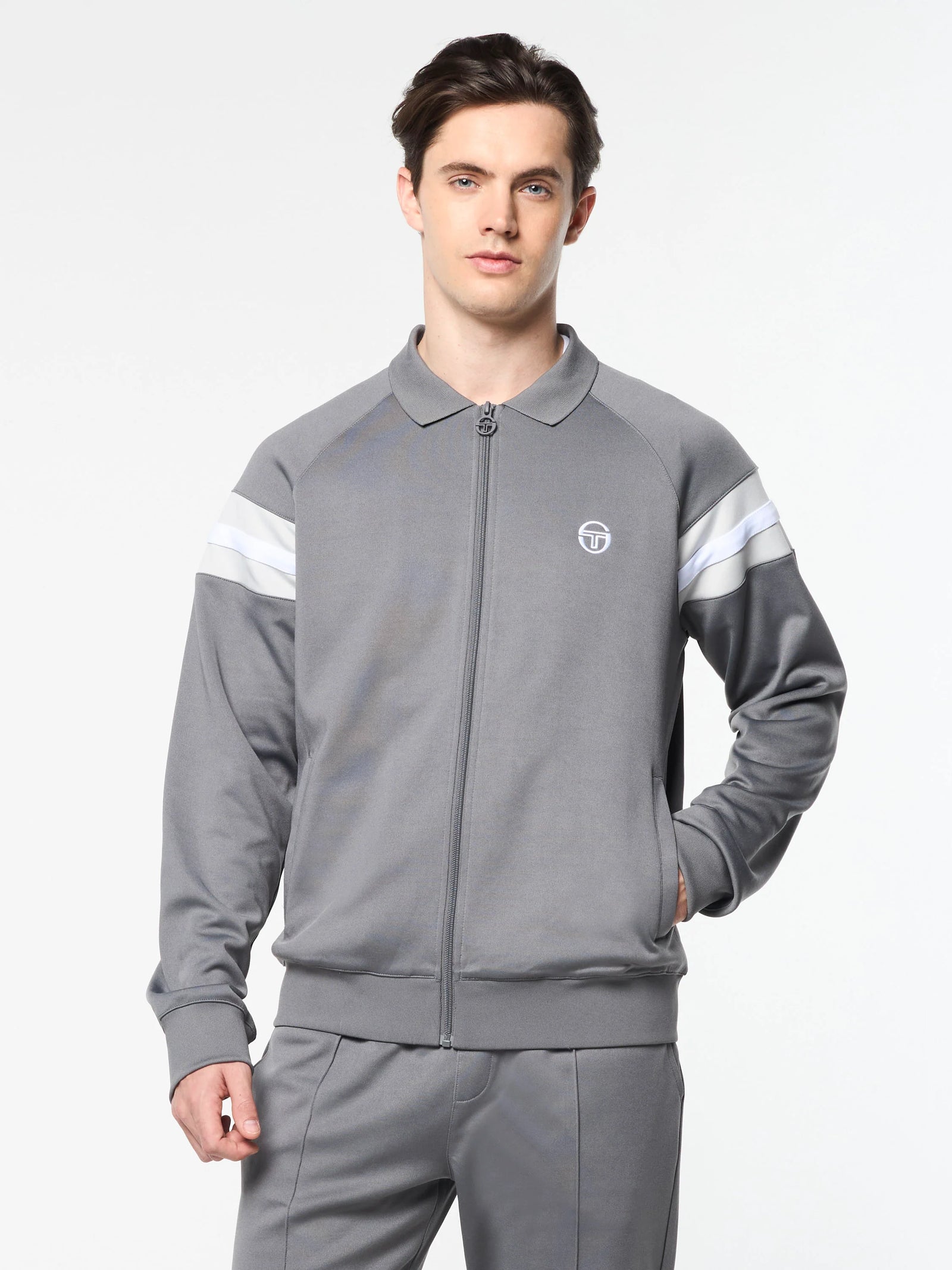Sergio Tacchini "Rimini" Tracksuit - Quiet Shade - tracksuit - view 2 | New York Man Suits