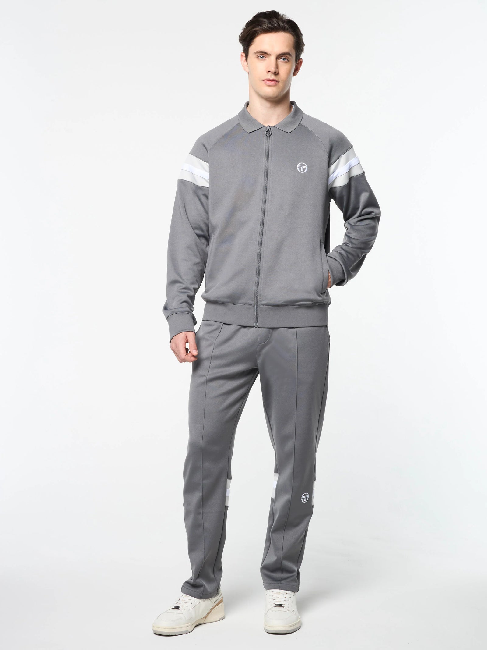 Sergio Tacchini "Rimini" Tracksuit - Quiet Shade - tracksuit | New York Man Suits