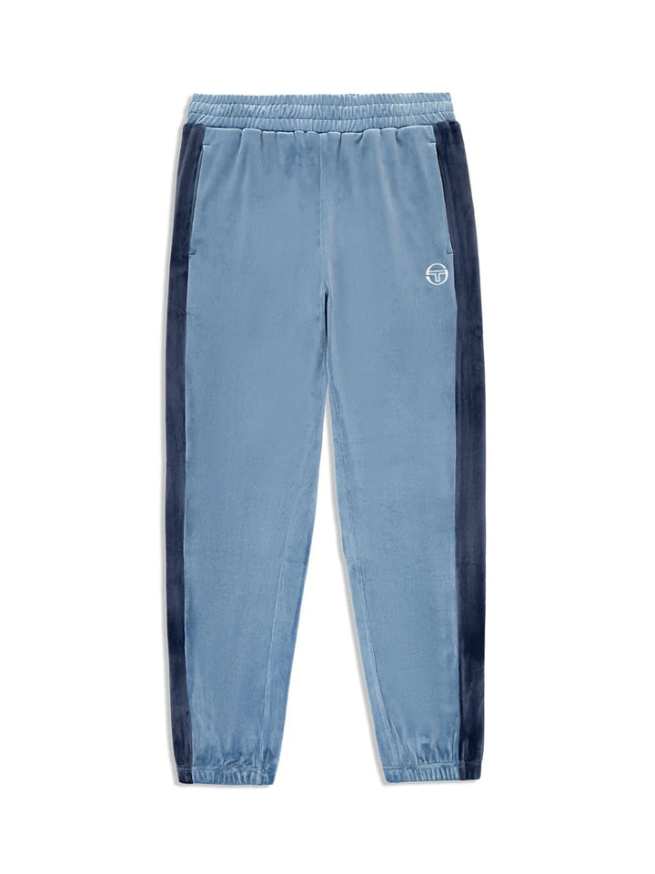 Sergio Tacchini "Cielo" Velour Tracksuit - Faded Denim