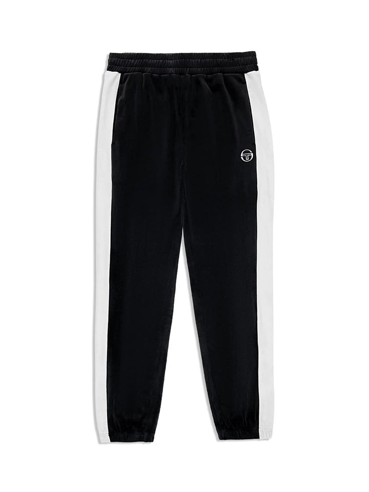 Sergio Tacchini "Cielo" Velour Tracksuit - Black Beauty