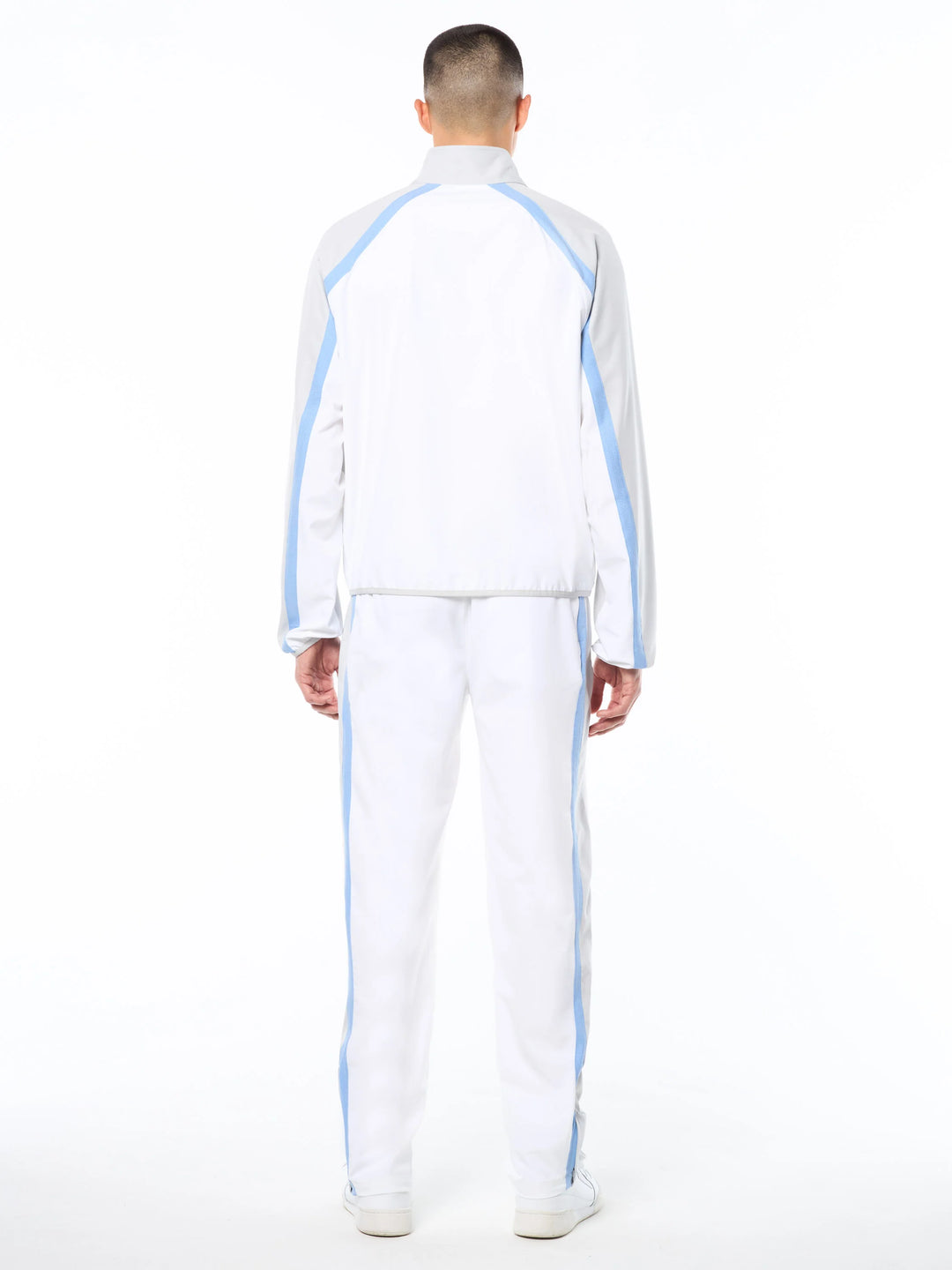 Sergio Tacchini Racchetto Track Pants and Jacket Set-White