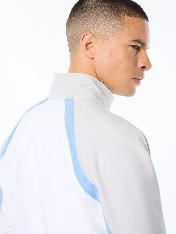 Sergio Tacchini Racchetto Track Pants and Jacket Set-White