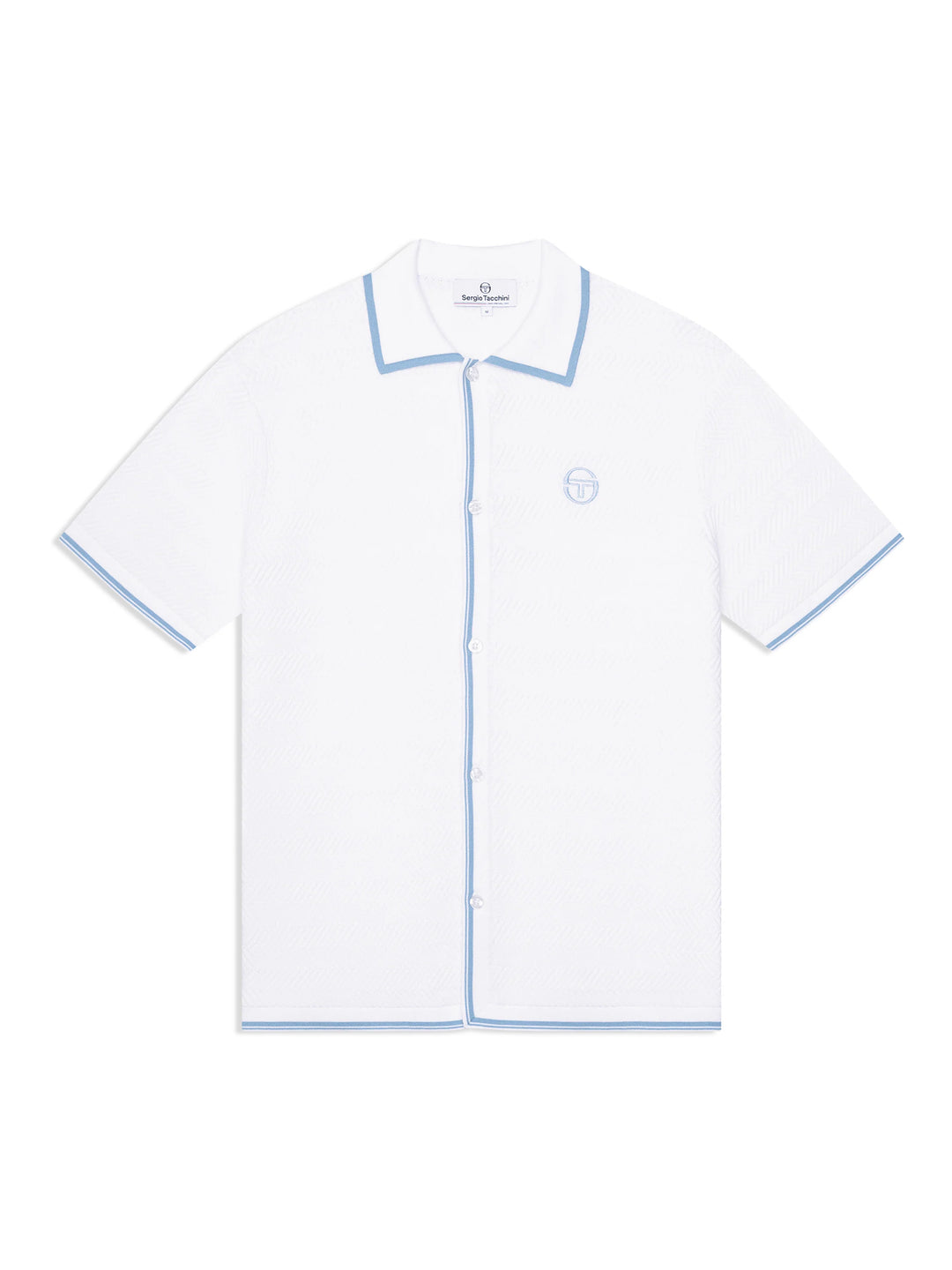 Sergio Tacchini Riva Cabana Short Sleeve set-White