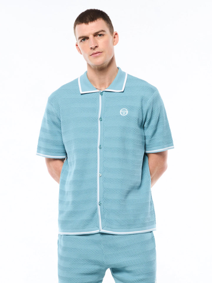 Sergio Tacchini Riva Cabana Short Sleeve set-Stillwater