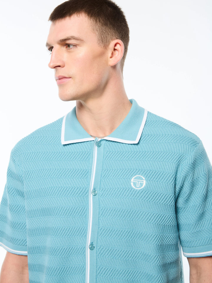 Sergio Tacchini Riva Cabana Short Sleeve set-Stillwater