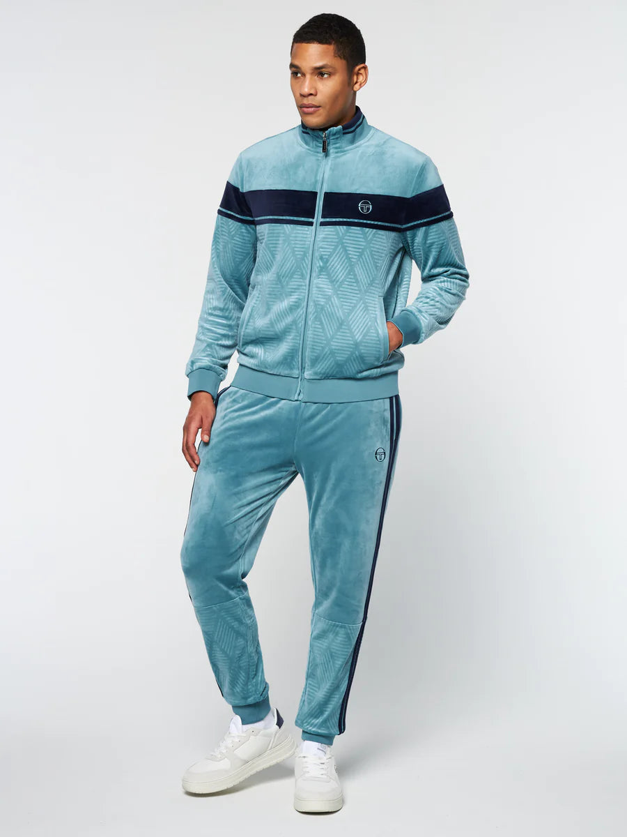 Steve harvey velour tracksuit sales