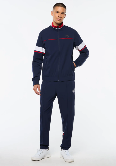 Sergio Tacchini Solare Maritime Blue Track Jacket & Pants-Maritime Blue - tracksuit | New York Man Suits