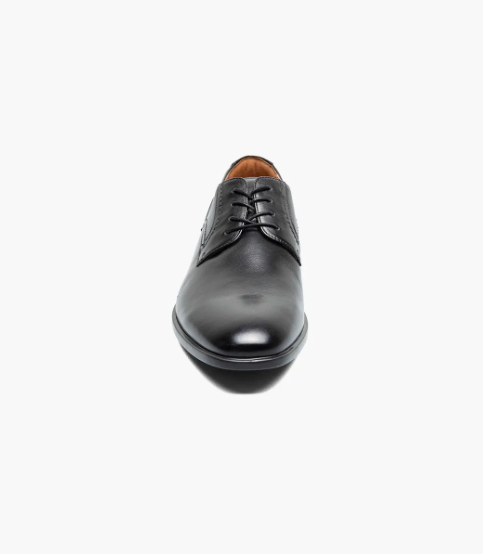 Florsheim Mens Zaffiro Plain Toe Oxford-Black
