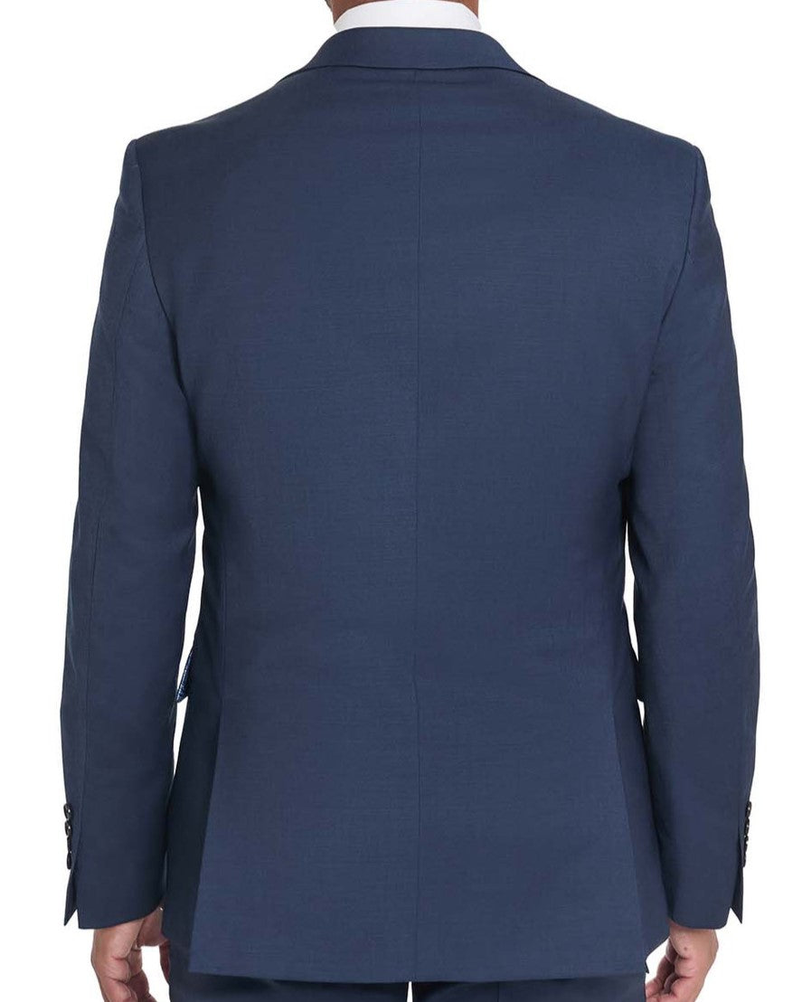 Tallia Men's Wool Sport Jacket - Blue - jacket - view 2 | New York Man Suits