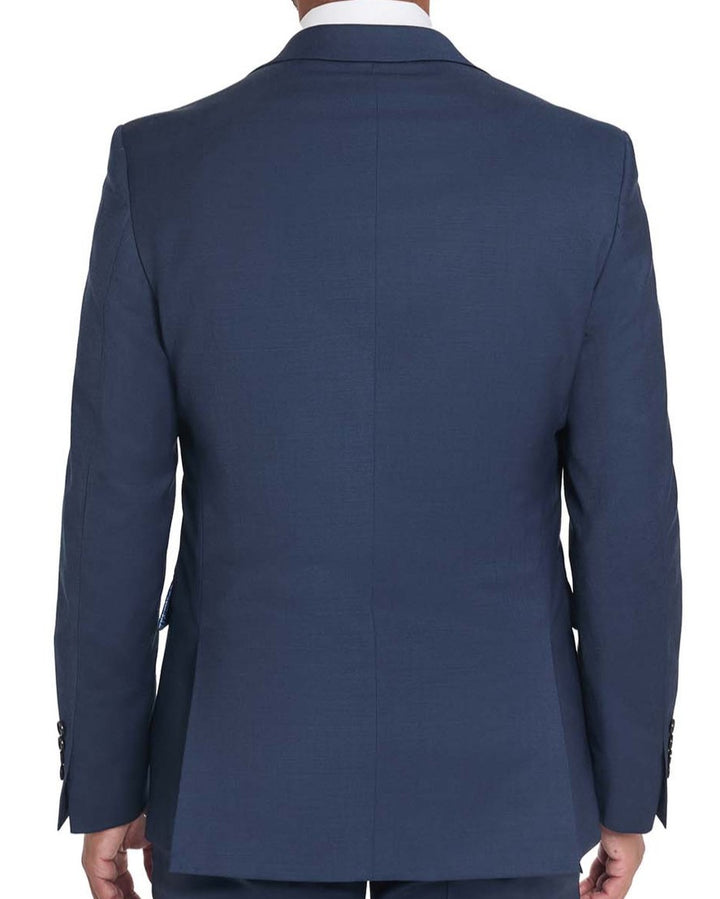 Tallia Men`s Suit Separate Wool Jacket - Blue