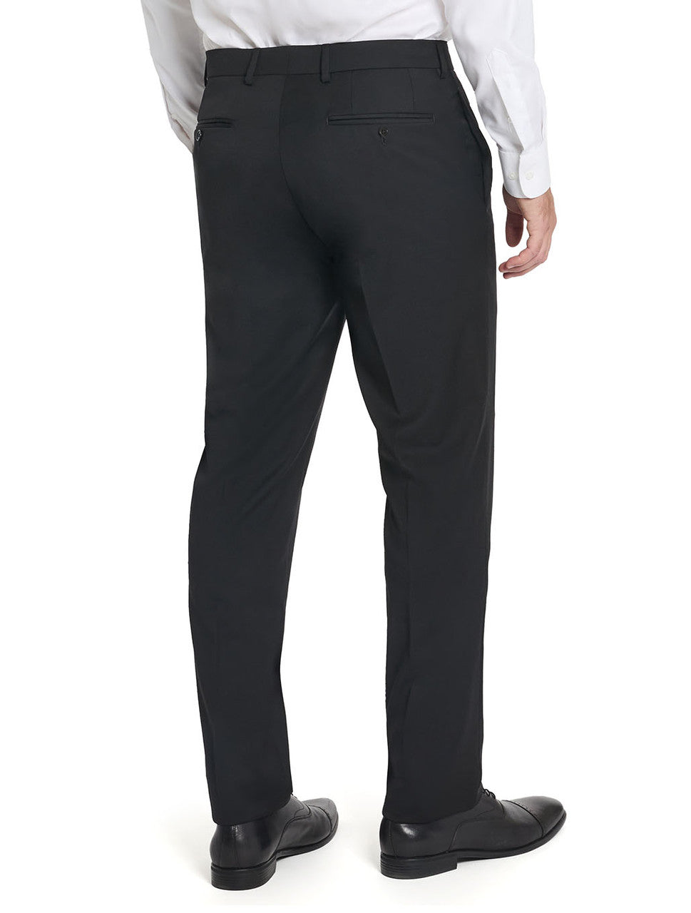 Tallia Men's Wool Dress Pants - Black - pants - view 2 | New York Man Suits