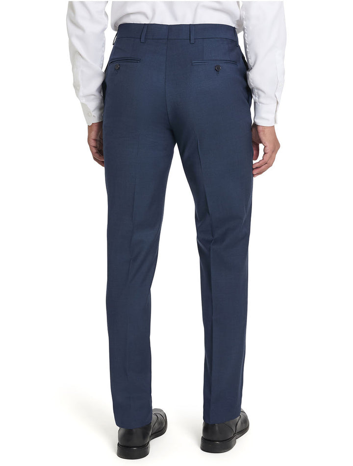 Tallia Men`s Suit Separate Wool Pants - Blue