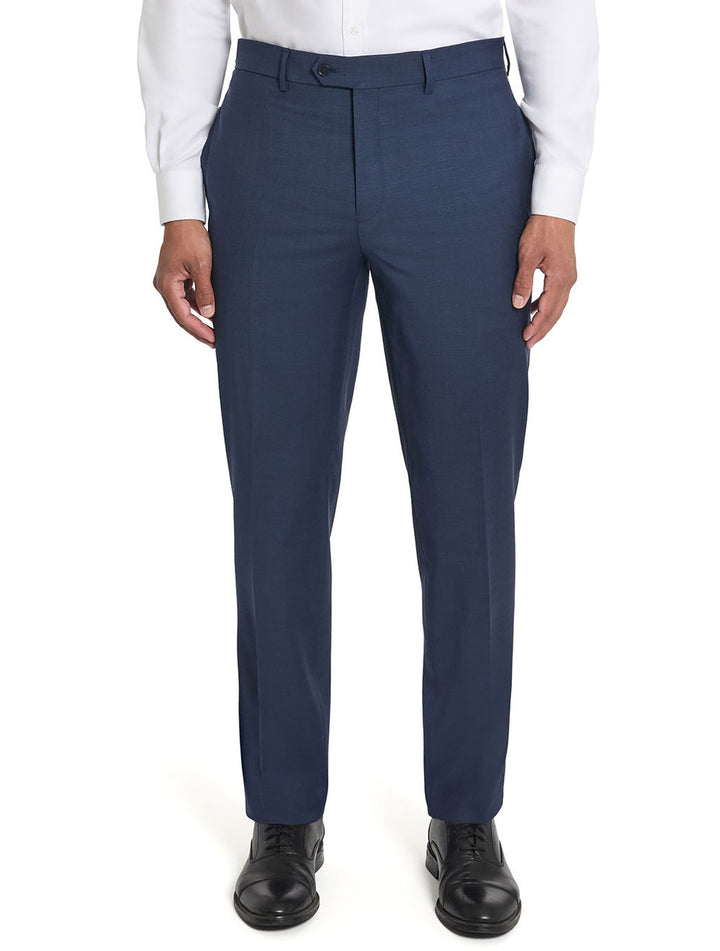 Tallia Men`s Suit Separate Wool Pants - Blue