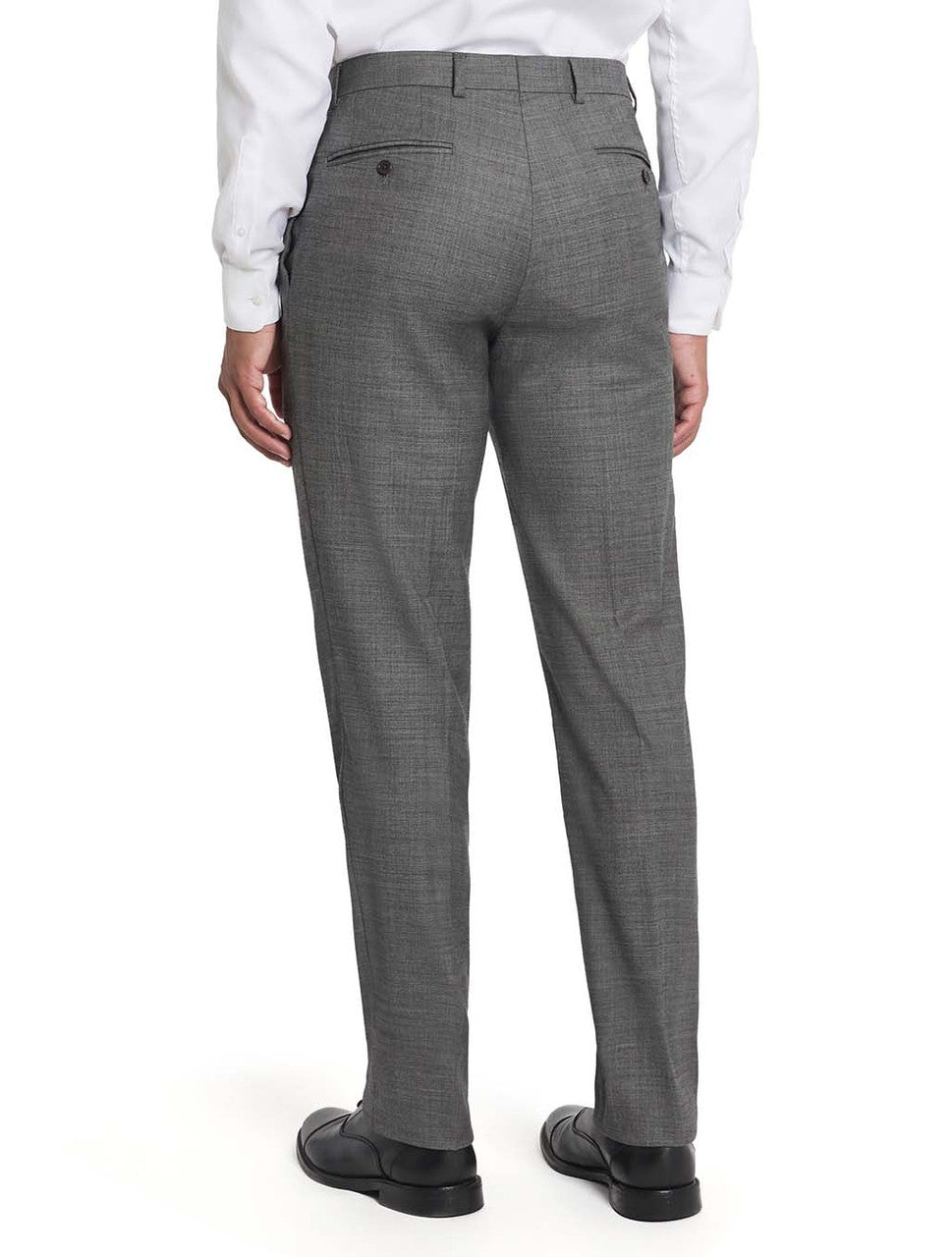 Tallia Men's Wool Dress Pants - Grey - pants - view 2 | New York Man Suits
