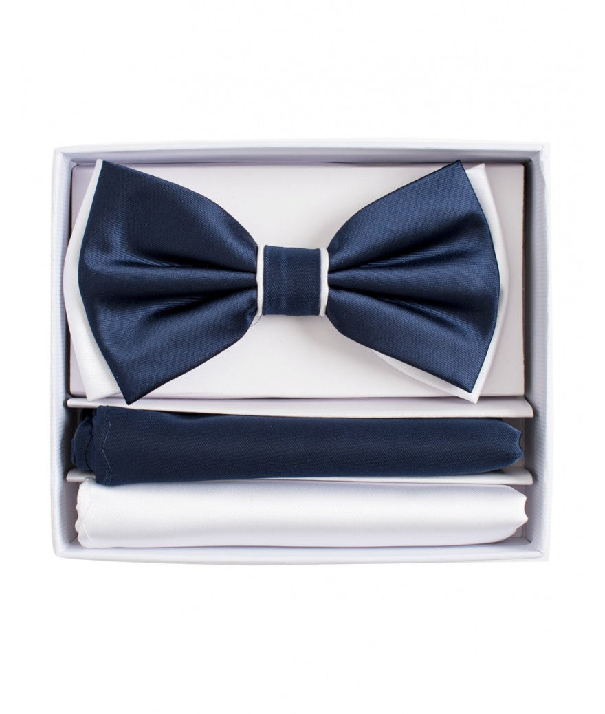 Brand Q Two-Tone Bow Tie Set