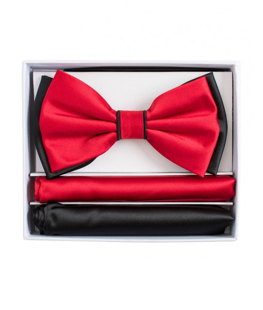 Brand Q Two-Tone Bow Tie Set