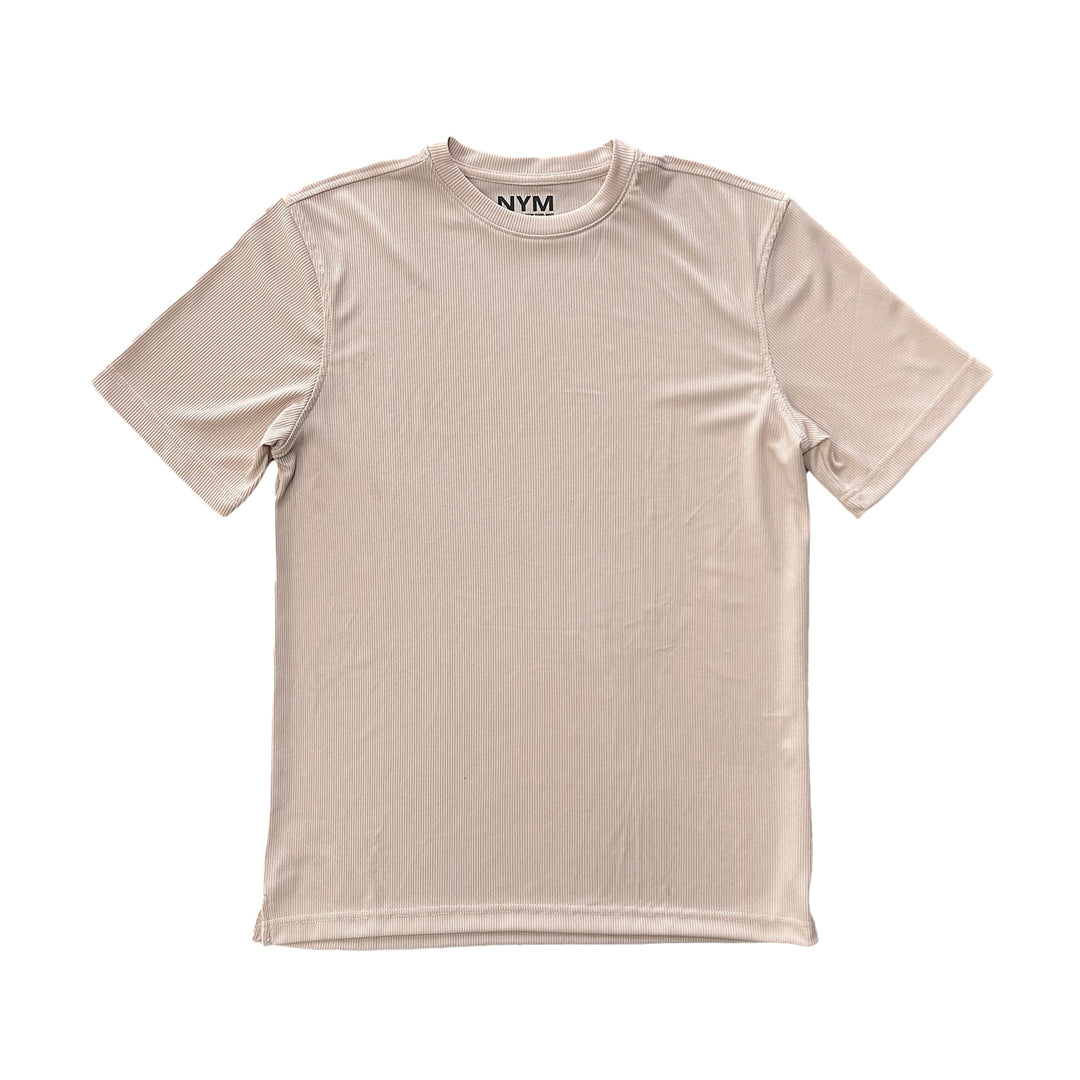 Ribbed Short Sleeve Shirt by NYM