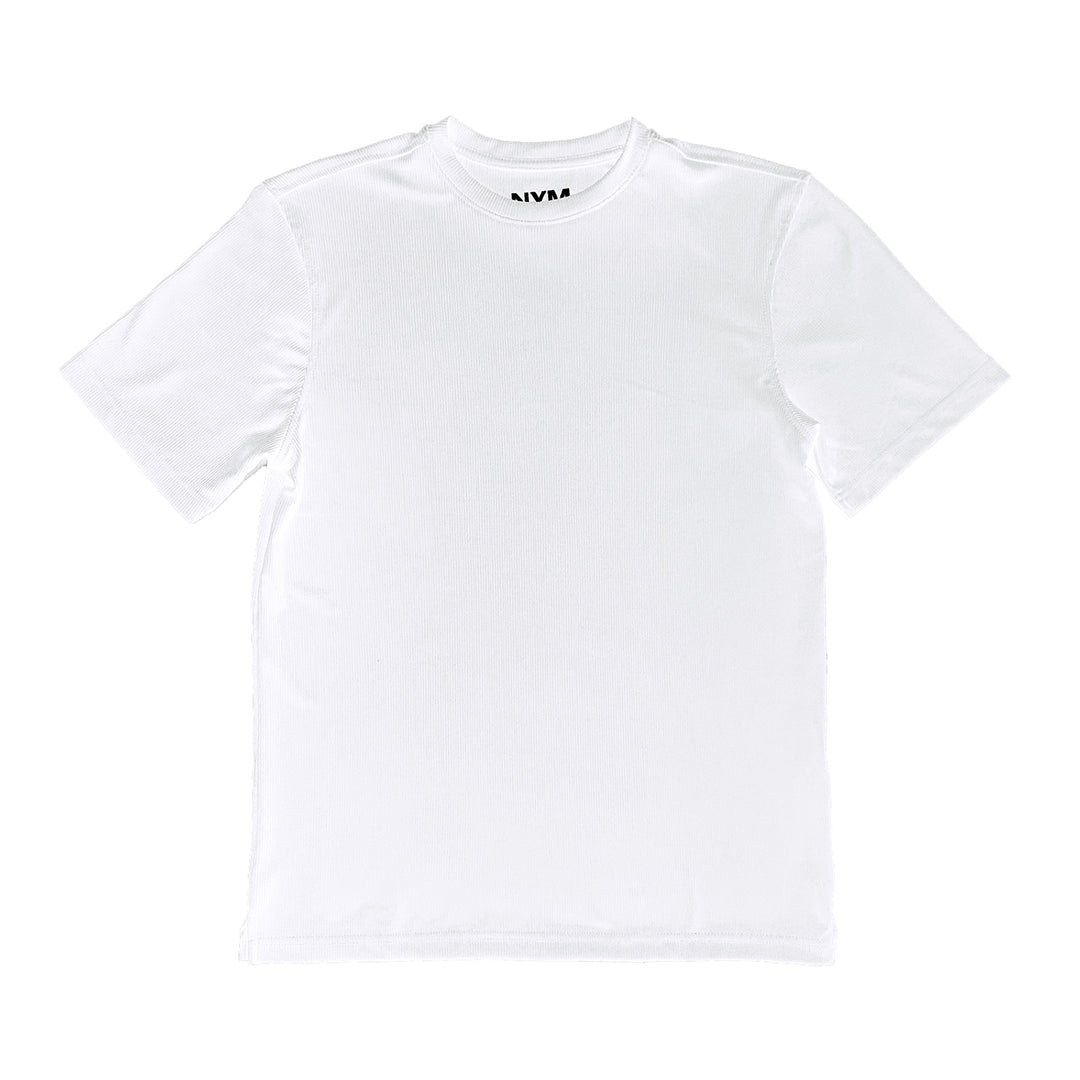 Ribbed Short Sleeve Shirt by NYM