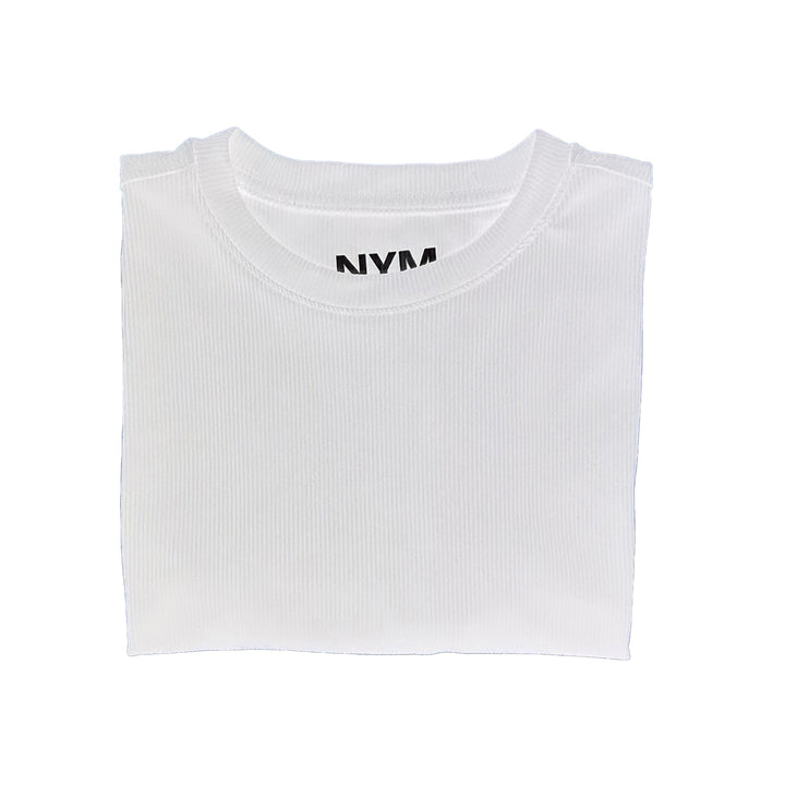 Ribbed Short Sleeve Shirt by NYM