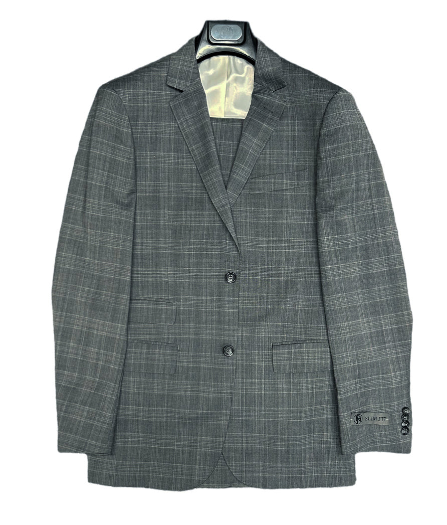 RICHARD HARRIS 2BTD SLIM FIT SUIT-GYPLD - suit | New York Man Suits