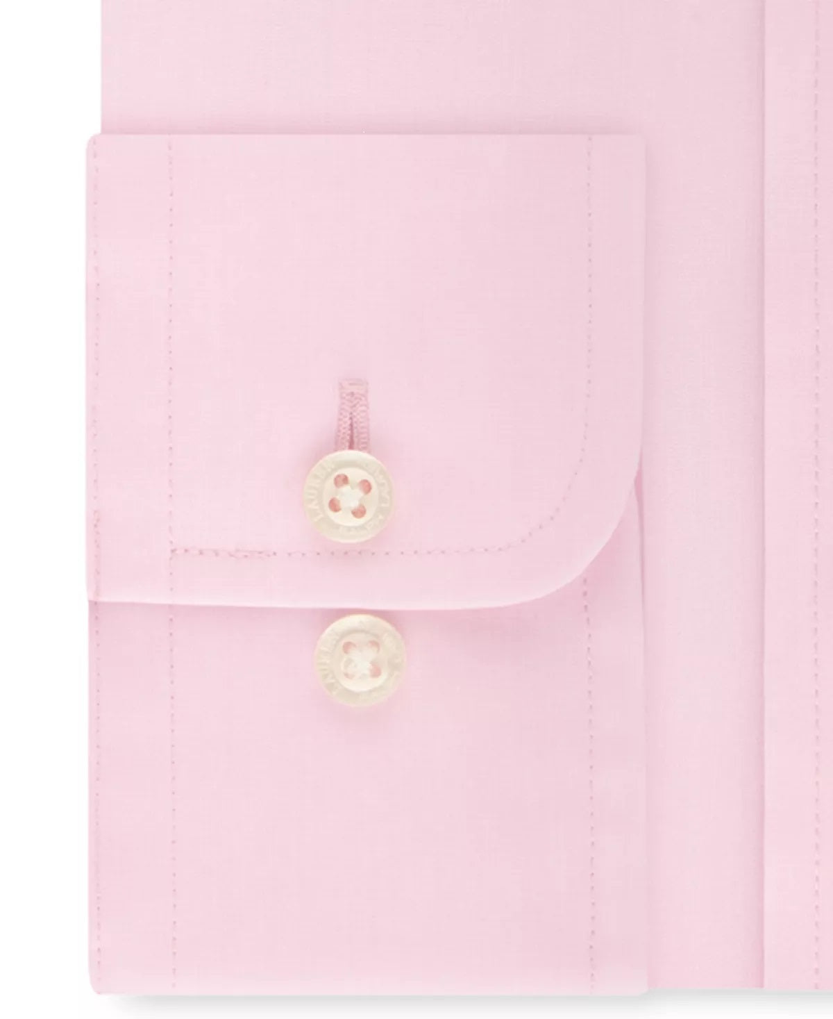 Ralph Lauren Men's Ultraflex Stretch Slim Fit Dress Shirt - shirt in Pink - view 2 | New York Man Suits