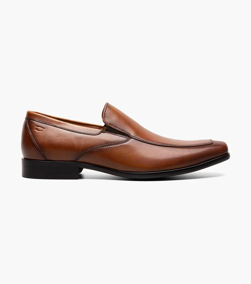 Florsheim Postino Moc Toe Venetian Slip On Shoe - Cognac - shoes - view 2 | New York Man Suits