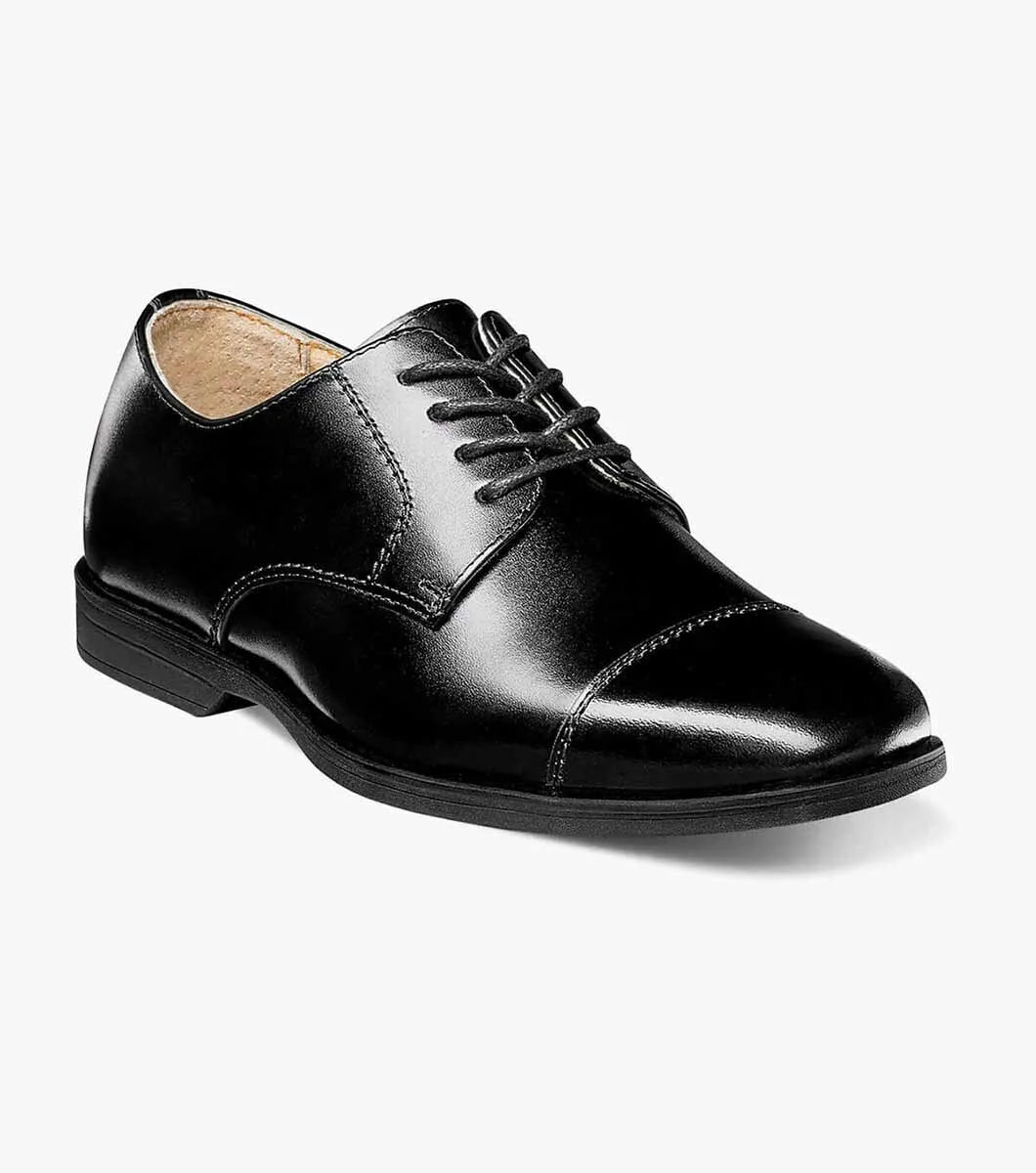 Florsheim REVEAL JR. Boys Captoe Oxford Shoe - shoes in White - view 2 | New York Man Suits