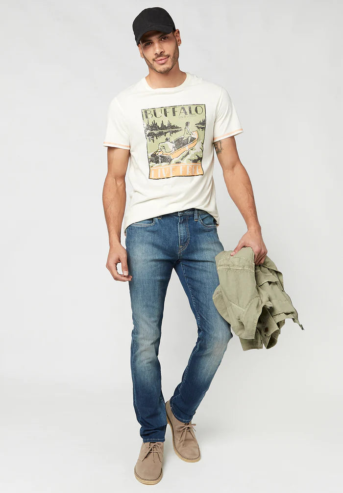 Buffalo Slim Ash Contrasted Thermoregulated Jeans - pants | New York Man Suits