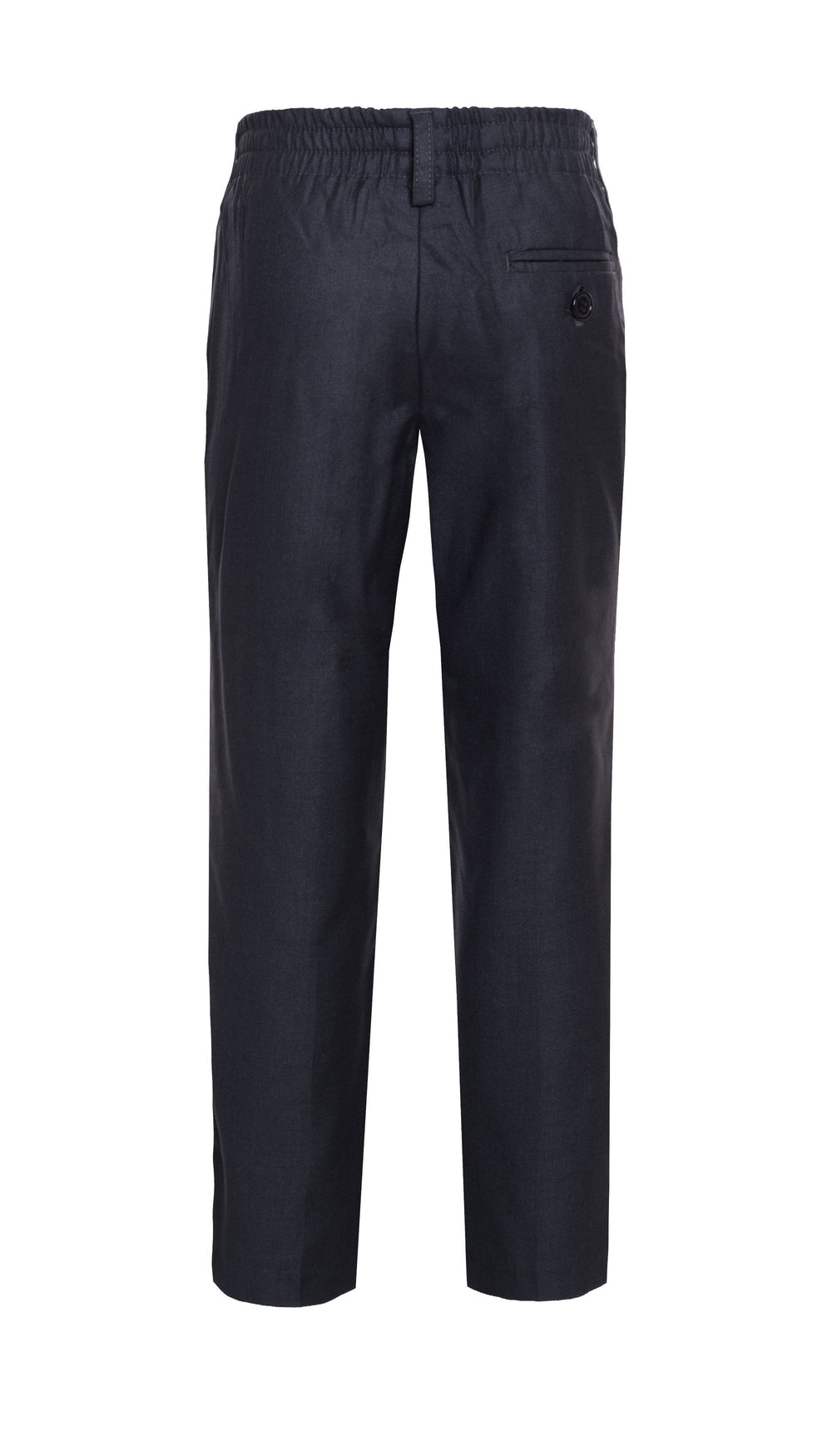 Ezra Charcoal Regular Fit Boys Dress Pants - New York Man Suits