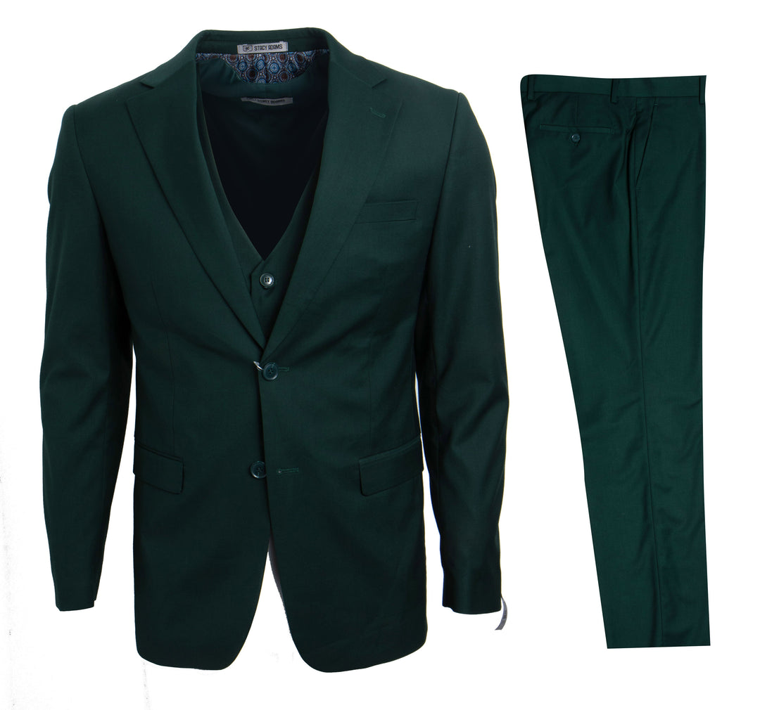 Green Stacy Adams Men's Suit
