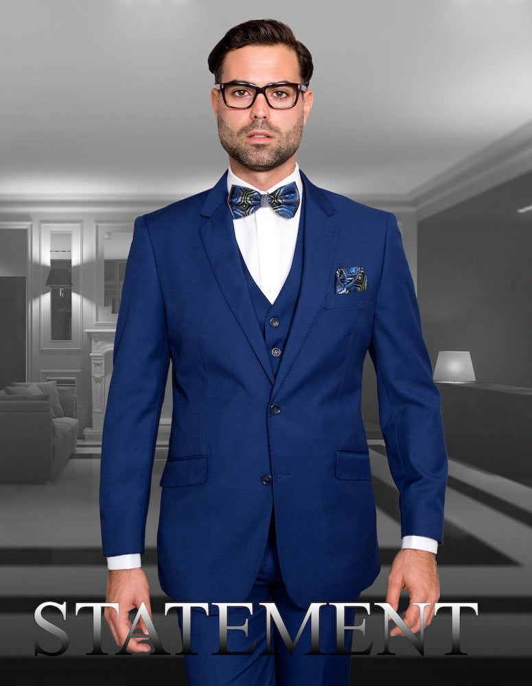 fashion, menswear, suit, sapphire blue, modern fit, wool fabric, elegance, sophistication, versatile, premium quality, comfort, timeless design, formal wear
