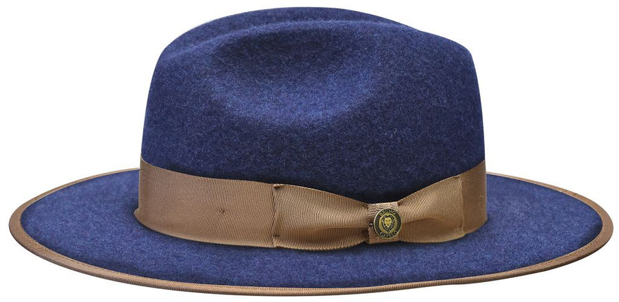 Bruno Capello Urban Collection Wide brim Hat-Denim - hat | New York Man Suits