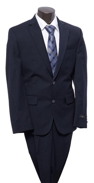 Marc New York Boys 2 Button Navy Blue Designer Suit-2MAW0011 - New York Man Suits